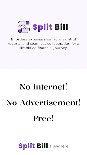 Split Bill - Simple and Fast Screenshot 0