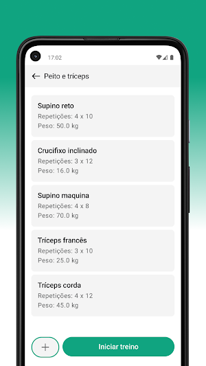 Fytness: Ficha de treino Screenshot 1