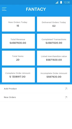 Fantacy Seller Screenshot 0