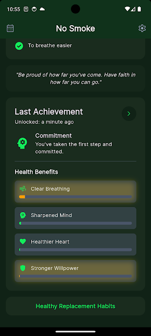 No Smoke – Quit Smoking Screenshot 2