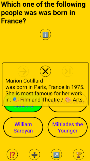 Trivia Quiz: Famous People Screenshot 1