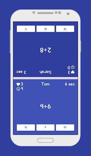 Mathematics game 2 player Screenshot 0