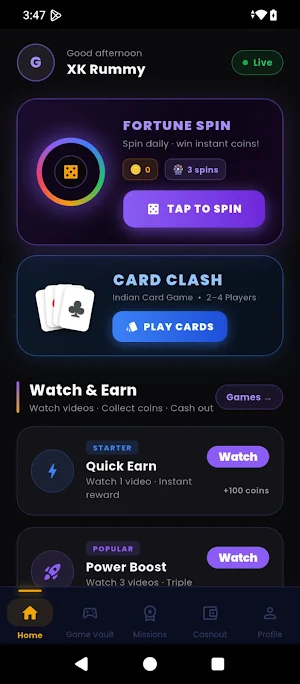 XK Rummy Screenshot 1