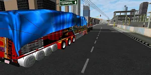 Mod BUSSID : Truck Isuzu Tronton Tawakal Indonesia Screenshot 0