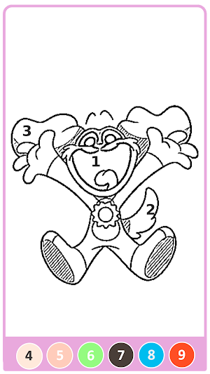 Smiling Critters Coloring Fun Screenshot 3