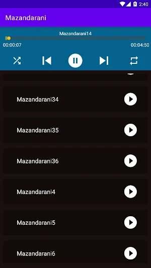 آهنگ های مازندرانی غمگین Screenshot 3