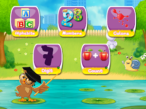 PreSchool Learning English ABC,Colors & Numbers Screenshot 1