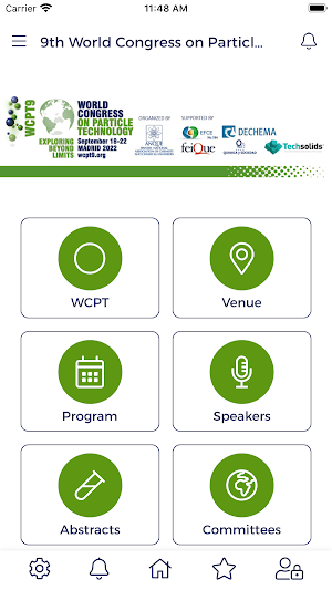 9th World Congress on Particle Screenshot 0