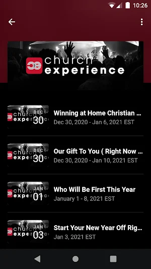 Church Experience Screenshot 1
