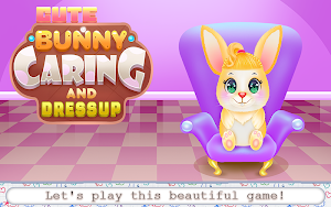 Cute Bunny Caring and Dressup Screenshot 0
