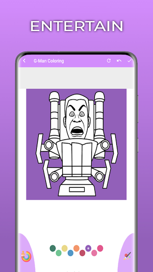 Color Toilet G-Man Speakerman Screenshot 1