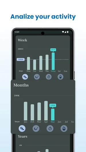 StepWise - Step counter Screenshot 2