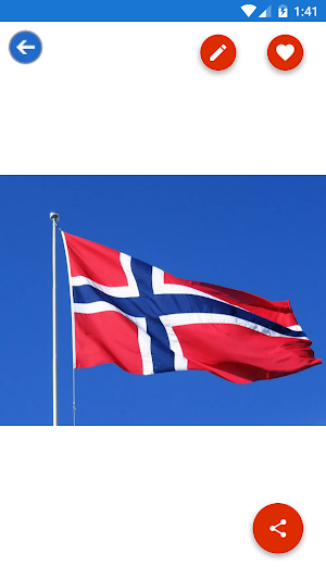 Norway Flag Wallpaper: Flags and Country Images Screenshot 1