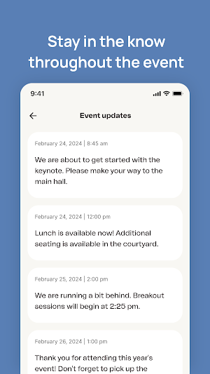 O.C. Tanner Events Screenshot 3