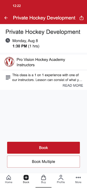 Pro Vision Hockey Academy Screenshot 2