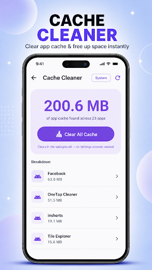 OneTap Cleaner Screenshot 1