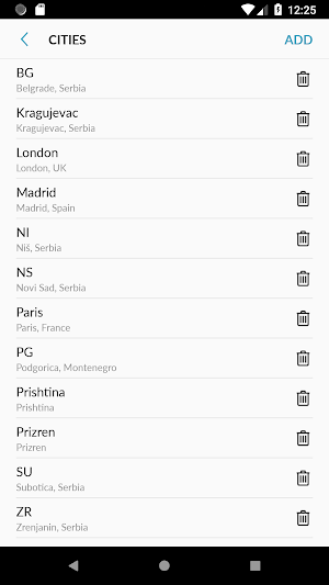 Serbia Weather Screenshot 3