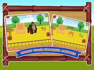 Zoo Animals Sounds Games - Coloring Jigsaw Puzzle Screenshot 0