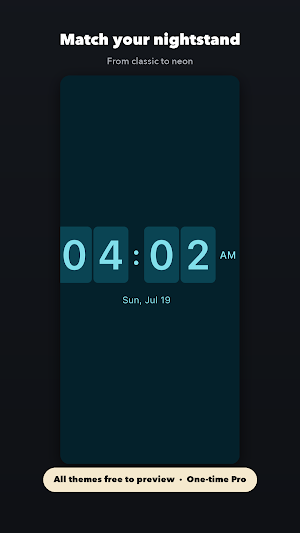 Flip Clock: Bedside Clock Screenshot 2