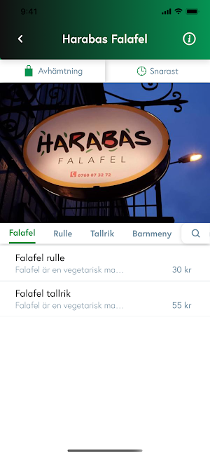 Harabas Falafel Screenshot 1