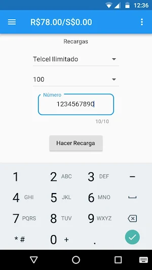 Recargaki Screenshot 1