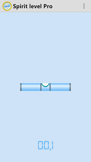 Spirit level Pro - Virtual Screenshot 2