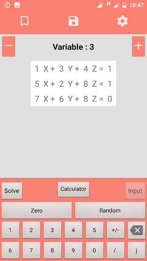Matrix Calculator - Gaussian - Cramer - PRO Screenshot 3