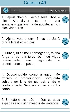 Audio Bible Offline Portuguese Screenshot 2