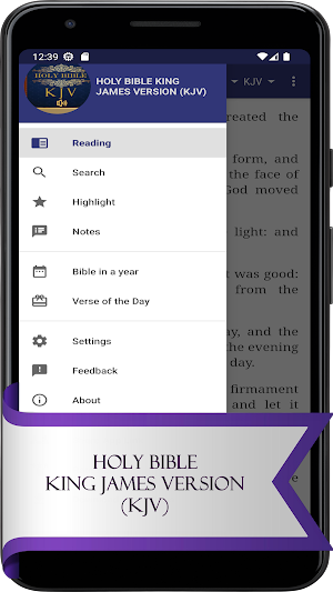 Holy Bible King James Version Screenshot 0