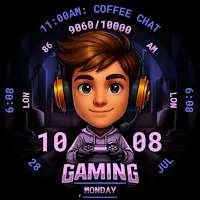 Gaming Watch Face 121