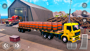 Heavy Truck Simulator-Cargo Truck Driving Games Screenshot 1