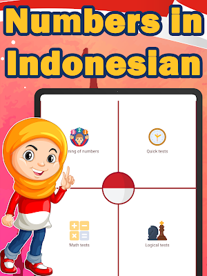 Numbers in Indonesian language Screenshot 3