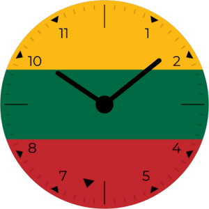 Lithuania Analog Watch Face Screenshot 0