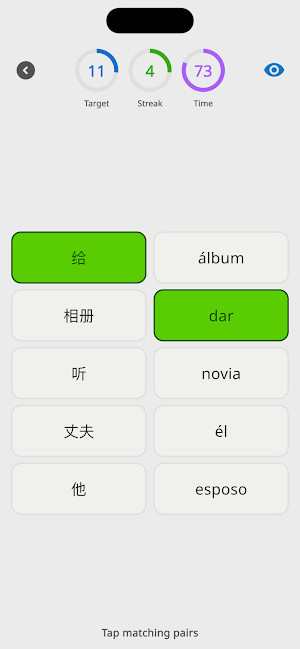 AnyMatch: Language Practice Screenshot 1