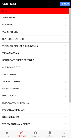 Southgate Indian Screenshot 1