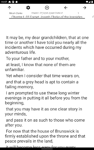 Book, Micah Clarke Screenshot 3