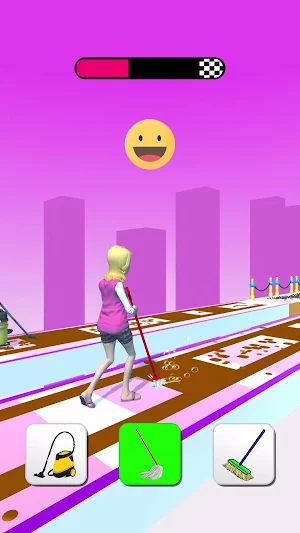 Cleaner Dash: Race & Shine Screenshot 2