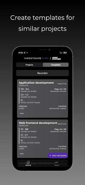 Targetshare: Get Finish Dates Screenshot 3