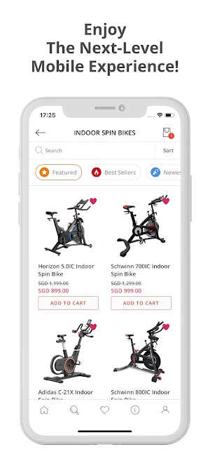 Gymsportz Fitness Gear Screenshot 1