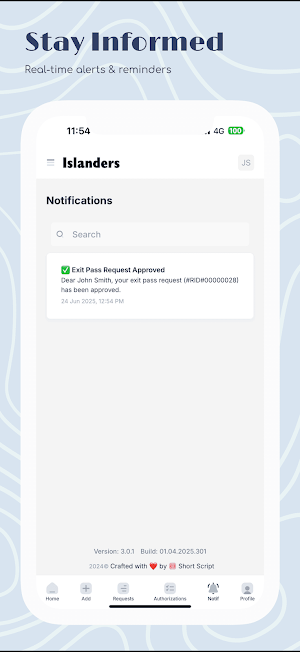 Islanders App Screenshot 2