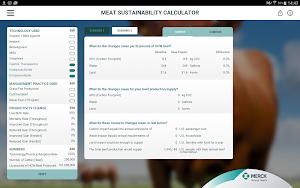 Meat Sustainability Calculator Screenshot 0