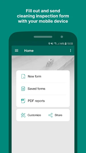 Cleaning Inspection Checklist Screenshot 0
