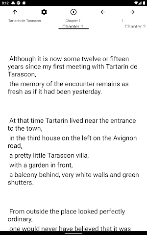 Book, Tartarin de Tarascon Screenshot 3
