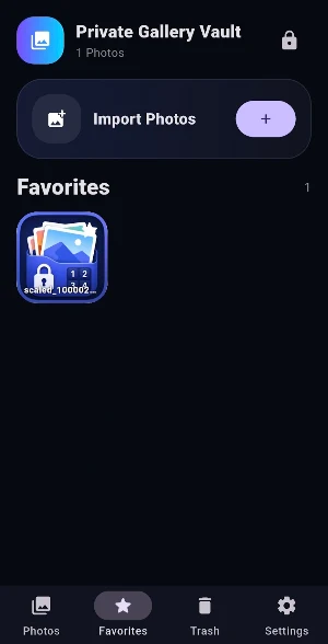 Private Gallery Vault Screenshot 3