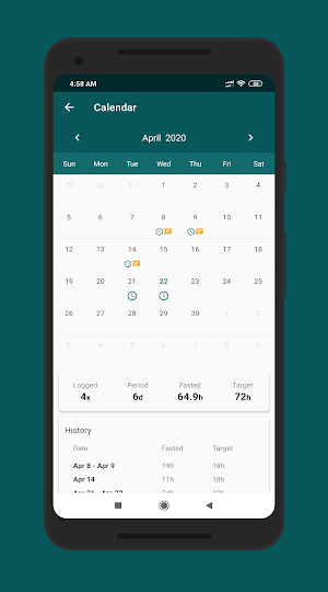 iFasting - Simple Intermittent Fasting Tracker Screenshot 3