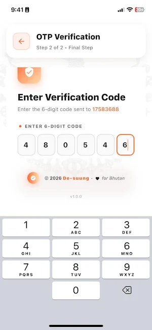 Desuung App Screenshot 1