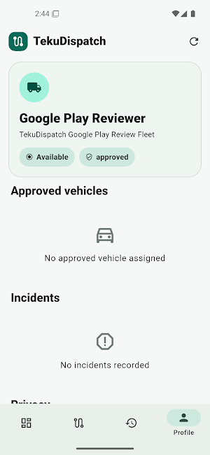 TekuDispatch Screenshot 0
