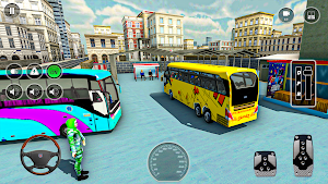 Bus Simulator : 3D Coach Games Screenshot 0