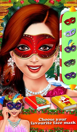 Face Paint In Christmas Screenshot 2