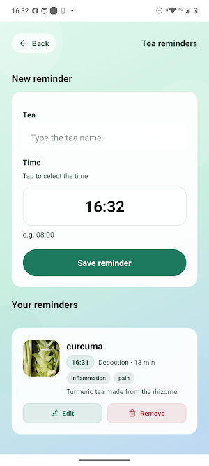 HealTea Screenshot 3